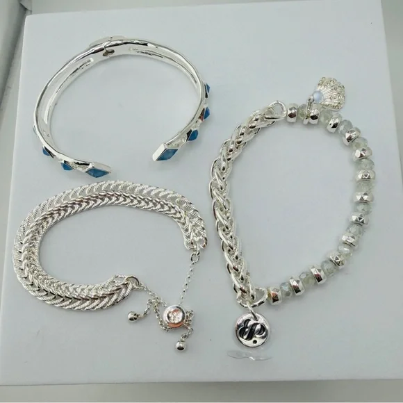 Bomb Party “Come Out of Your Shell” Set Of 3 Bracelets NEW - Picture 1 of 12